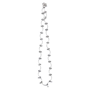 Plain Silver Chain Necklace sliver Ladies'
