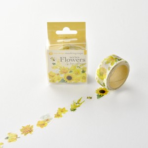 Washi Tape Design Washi Tape Yellow Collage M flower