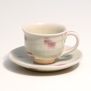 【信楽焼】ラズベリーコーヒー碗皿