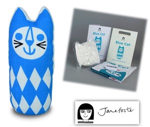 手作りソーイングキット『Medium Craft Kit- BLUE CAT（M クラフトキット-ネコ）』by Jane Foster