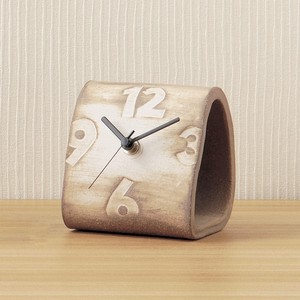 Shigaraki ware Table Clock