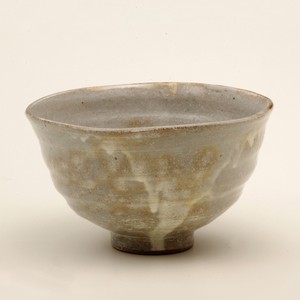 【信楽焼】紫香作・灰釉茶碗