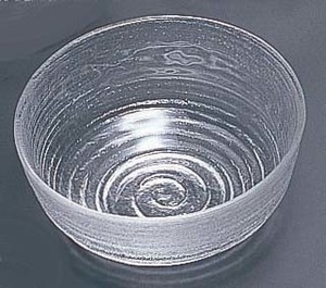吉沼硝子　硝子和食器　淡路ライン　刺身鉢