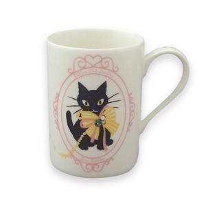 【Ribbon Cat】マグカップ　(ﾘﾎﾞﾝｷｬｯﾄ ｼﾞｭｴﾘｰ)