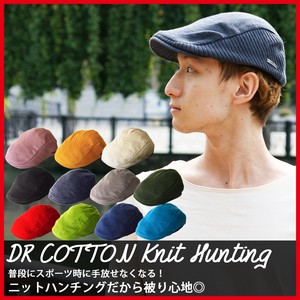 Flat Cap Spring/Summer Cotton Men's Made in Japan