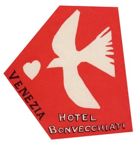VHS-021/VINTAGE HOTELS STICKER-21/ヴィンテージホテルズステッカー/貼るだけ簡単DIY！