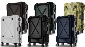 【トラベル】【旅行】【直送可】背面収納機能つき平フレームトラベルスーツケース「OUTDOOR」