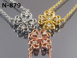 Cubic Zirconia Necklace/Pendant Necklace Clover Ladies'