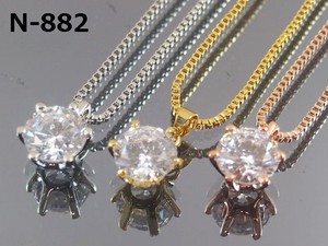 Cubic Zirconia Necklace/Pendant Necklace Jewelry Ladies