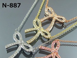 Cubic Zirconia Necklace/Pendant Necklace Mini Rhinestone Ladies'