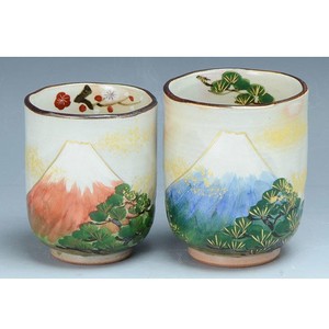 Kyo/Kiyomizu ware Japanese Teacup