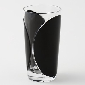 ◆大人のグラス◆ moon(ムーン)　ブラック/タンブラー【ビールグラス】【ジュース】