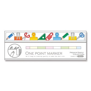 ONE　POINT　MARKER　751048　文房具マーカー