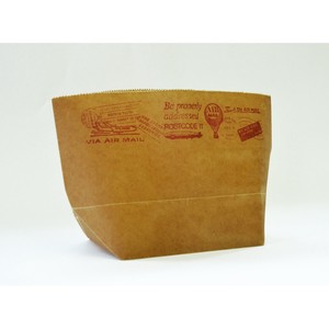 WAX PAPER MARCHE BAG air mail [Paper Bag]