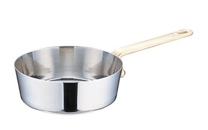 UK18−8プチテーパー片手浅型鍋