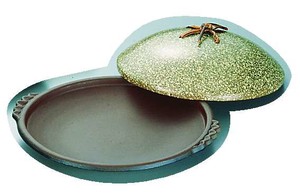 SAアルミ陶板鍋　大型（テフロン加工）