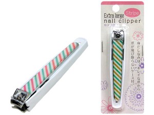 Nail Clipper/Nail File Stripe