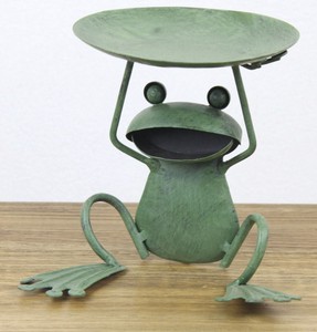 カエル置き皿【ブリキ/カエル/蛙】