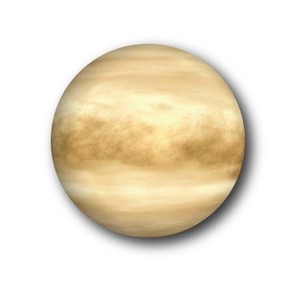 惑星缶バッジ  CBWS-17 金星 Venus ヴィーナス（76mm）
