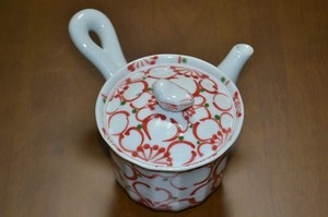 Hasami ware Japanese Teapot Red Tea Pot Made in Japan