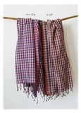 Stole Accented Check Stole