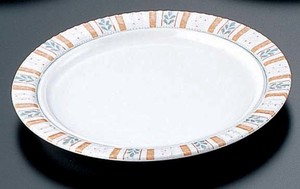 メラミン「バジル」　21cmサラダ皿