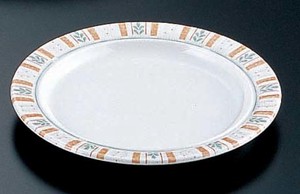 メラミン「バジル」　16．5cmパン皿