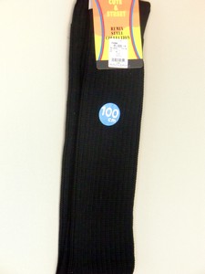 【Black color Loose socks】100cm丈ルーズソックス　黒