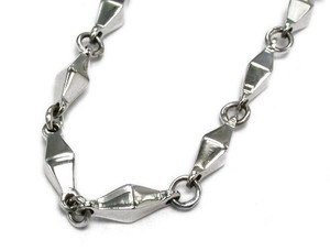 Plain Silver Chain Necklace sliver Pendant