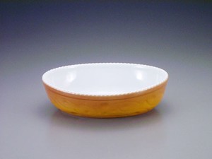 ロイヤル　小判深型グラタン皿　カラー