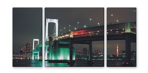 CANVAS ART＜キャンバスアート＞Japan/ Rainbow Bridge＜日本/レインボーブリッジ＞