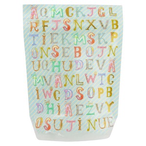 Bags Alphabet Gift Stationery M