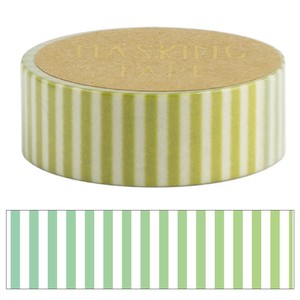 Washi Tape Washi Tape Gradient Stripe Blue & Yellow Stationery M