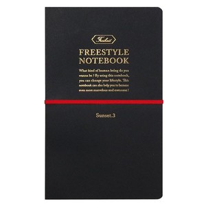Notebook Gift Notebook A5 black Stationery Made in Japan