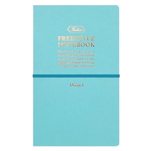 Notebook Light Blue Gift Notebook A5 Stationery FREIHEIT Made in Japan