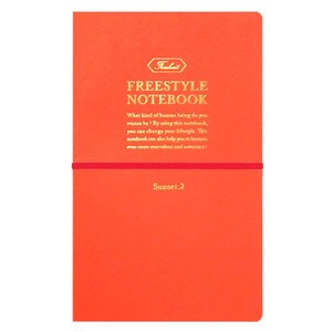 Notebook Gift Notebook A5 Stationery Orange Made in Japan