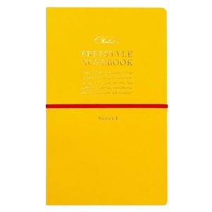 Notebook Gift Notebook A5 Yellow Stationery Made in Japan