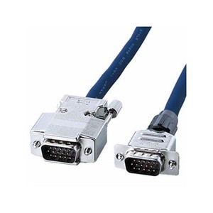 ディスプレイケーブル 複合同軸ケーブル アナログRGB ストレート全結線 フェライトコア付 30m KB-CHD1530N