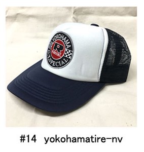 Racing Meshcap（#14-yokohamatire-nv） / レーシング系メッシュキャップ　NV