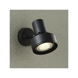 LEDブラケットライト 防雨形 非調光 天井付・壁付・床付兼用 ランプ別売 黒サテン DOL-3765XB
