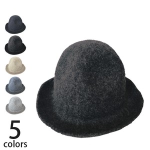 【秋冬】【ユニセックス】【フェルトハット】ウールニュアンスマウンテンハット 帽子