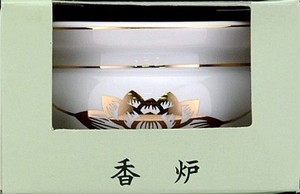 日本香堂　香炉陶器 【 数珠 】