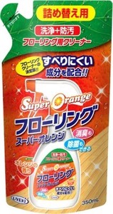UYEKI　スーパーオレンジ　フローリング　詰替　350ML 【 床用洗剤 】