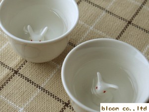 Mino ware Cup Mini Combined Sale Rabbit Made in Japan