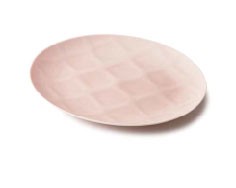Mino ware Main Plate Pink M Miyama Western Tableware Made in Japan
