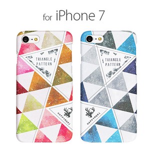 【iPhone SE/8/7 ケース】 Triangle Pattern（トライアングルパターン）