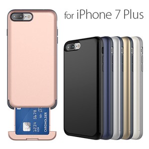 【iPhone8 Plus/7 Plus ケース】Card Slot case（カードスロットケース）スロット式カード収納