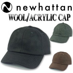 NEWHATTAN WOOL/ACRYLIC CAP  15163
