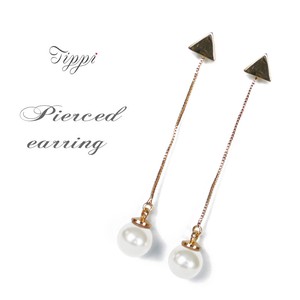Tippi ロングパール ピアス （Long Pearl earing）　ロングピアス