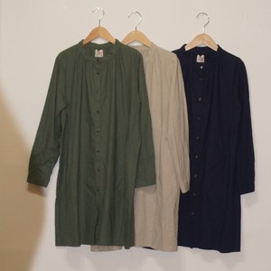 Button Shirt/Blouse Spring/Summer Cotton Natural Made in Japan